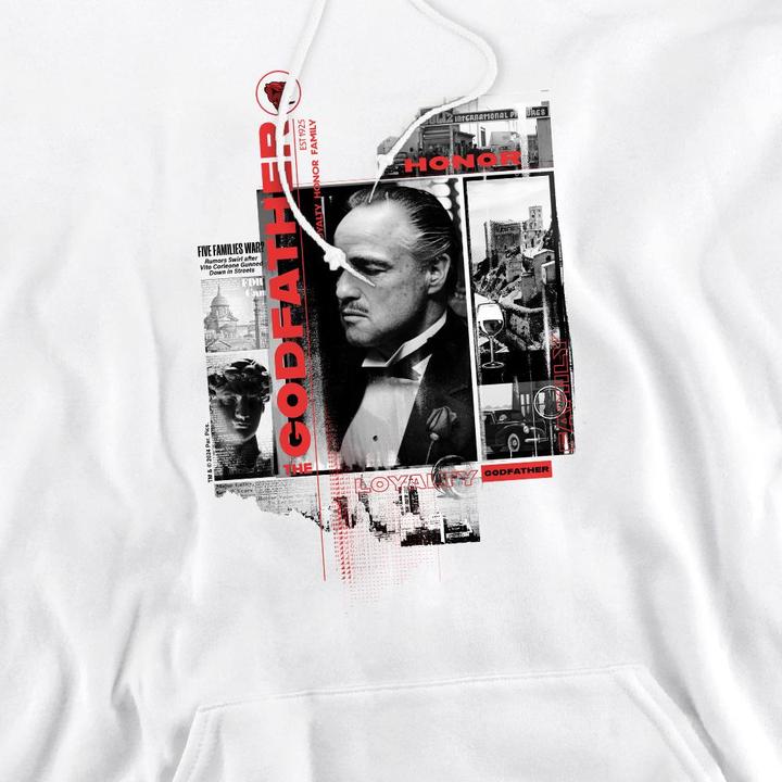 Immagine prodotto The Godfather Felpa con Cappuccio Don Vito Corleone Collage Uomo (L)