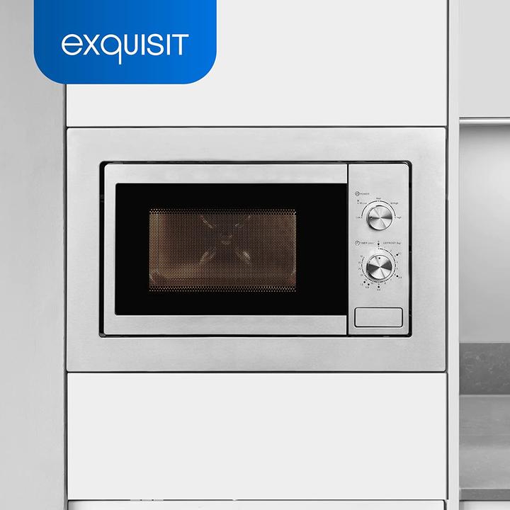 Image du produit Exquisit Micro-ondes encastrable EMW10-020 inox Manuel (20 l)