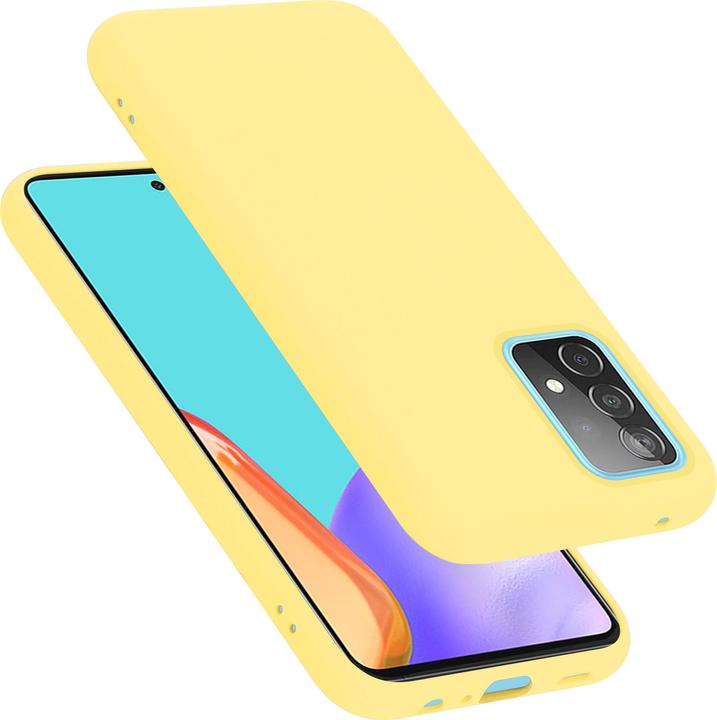 Actual product image Cadorabo TPU Liquid Silicone Case Cover (Samsung Galaxy A52)