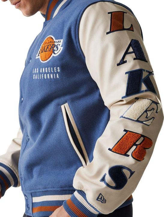 Actual product image New Era Varsity College Jacke - NBA Los Angeles Lakers - M (M)