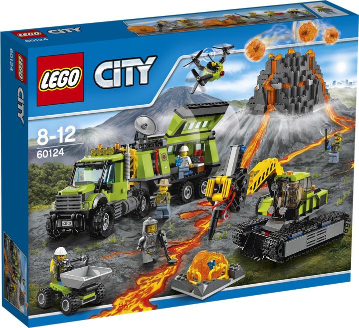 Image du produit LEGO City La base d'exploration du volcan (60124, LEGO City)