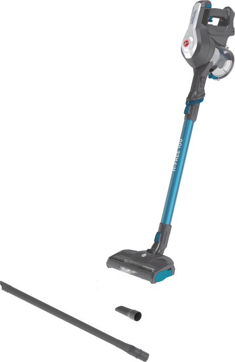 Image du produit Hoover HF122CAR 011 Battery Dry Textile Bagless 0.9 L 170 W Grey, Titanium