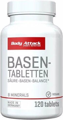 Body Attack Basentabletten (120 Caps) (120 Stück, Tabletten, 60 g)