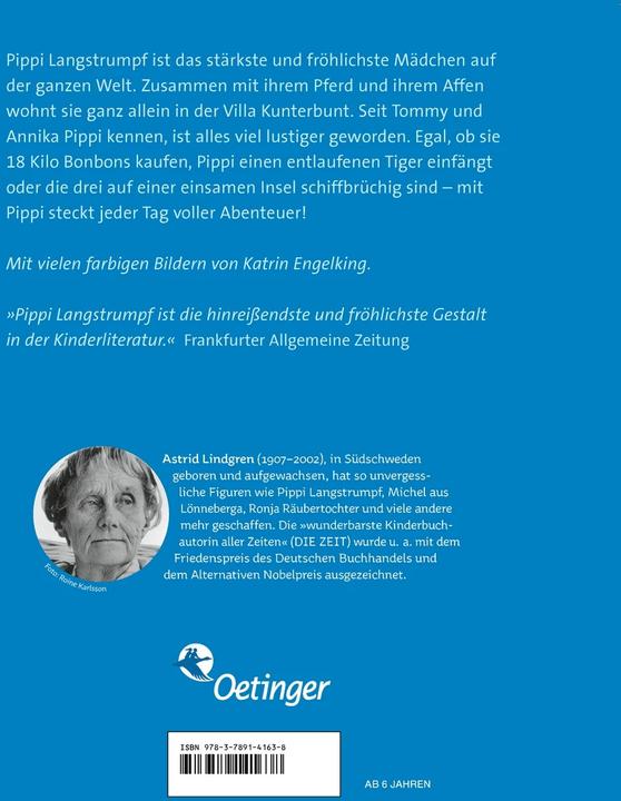Produktbild Pippi Langstrumpf geht an Bord (Deutsch, Astrid Lindgren, Katrin Engelking, 2007)
