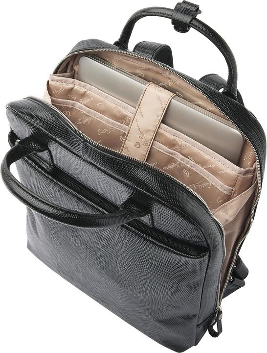 Actual product image Castelijn & Beerens Hanne backpack RFID protection leather 40 cm laptop compartment (13 l)