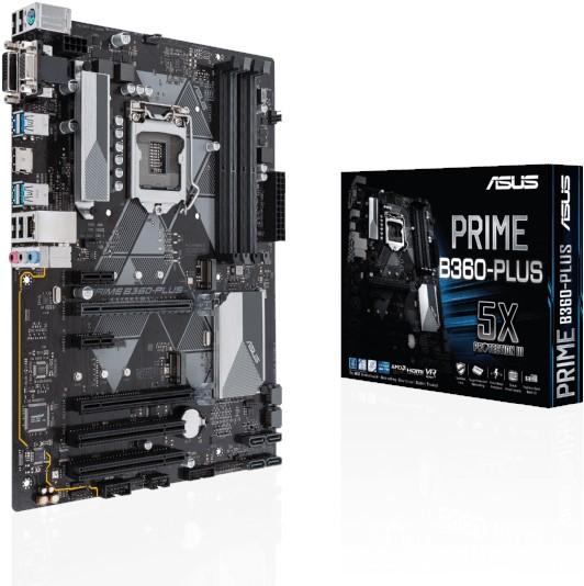Image du produit ASUS Tuf B360-Plus Gaming (LGA 1151, Intel B360, ATX)