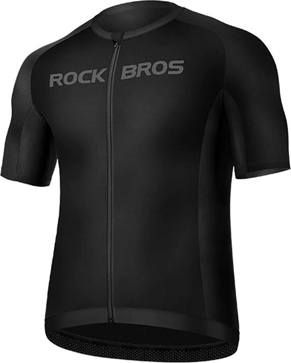 Image du produit Rockbros 15120002004 maillot cycliste XL à manches courtes - noir (XL)