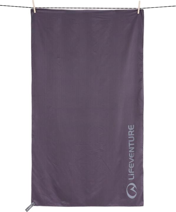 Actual product image Lifeventure HydroFibre Trek Towel, Grey, Extra Large