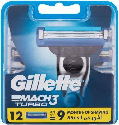 Produktbild Gillette Mach3 Turbo (12 x)