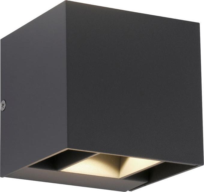 Actual product image Selltec Outdoor wall light LED CUBE (700 lm, E27, IP54)