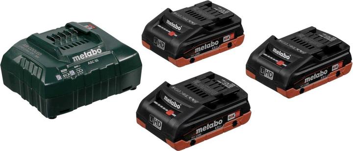 Produktbild Metabo Basis-Set 3 X LIHD 4.0 AH (18 V)