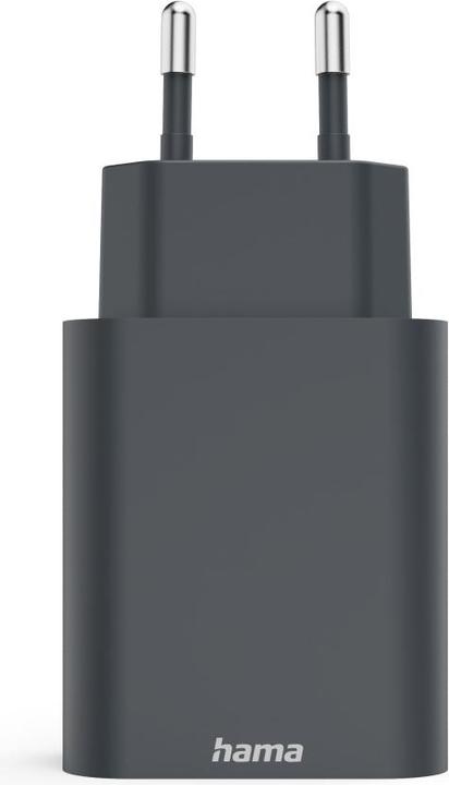 Actual product image Hama Fast charger, USB-C, Power Delivery (PD), 45 W, anthracite (45 W)