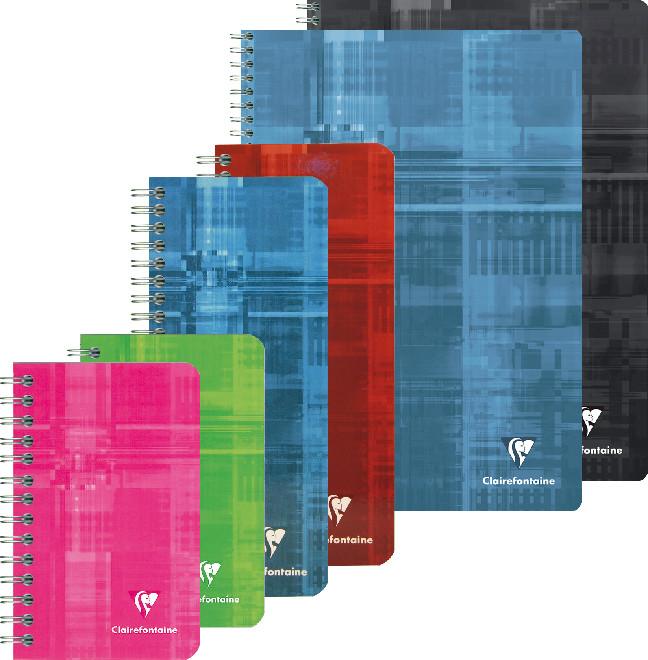 Actual product image Clairefontaine Spiral notebook (A4, Lined, Hardcover)