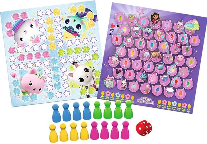 Actual product image Trefl GABBY'S DOLLHOUSE Board game 2 in 1 (Polish)