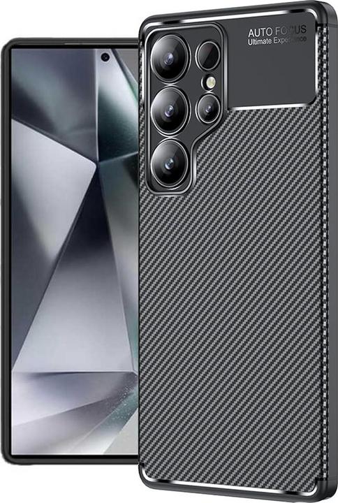 Immagine prodotto Techsuit - CarbonFiber - Samsung Galaxy S25 Ultra - Black (Samsung Galaxy S25 Ultra)
