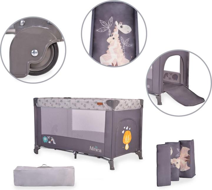 Actual product image Cangaroo Travel cot Africa