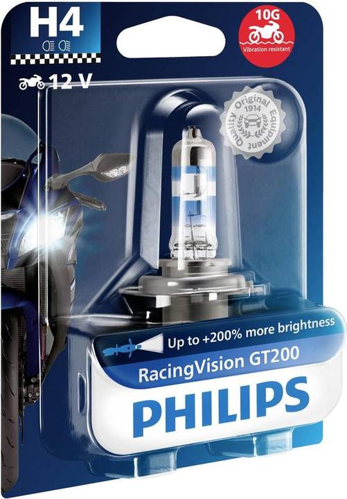 Actual product image Philips 12342RGTBW RacingVision (H4)