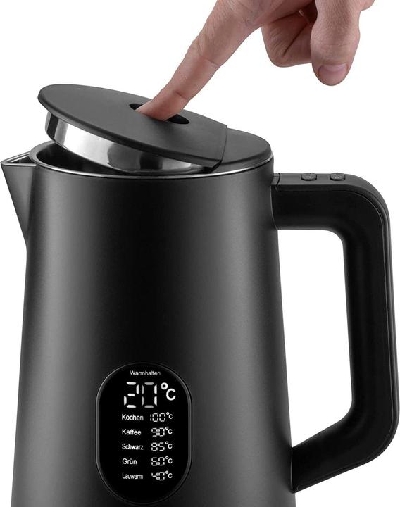 Actual product image KLAMER Edelstahl Wasserkocher 1.5L 1800W BPA-frei (1.50 l)