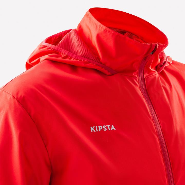 Immagine prodotto Kipsta Giacca da calcio antipioggia - Viralto Club rosso (M)
