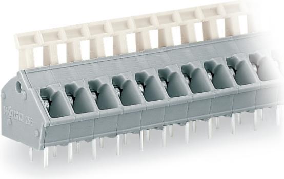 Image du produit Wago 256-402/332-000 Bornier avec boutons-poussoirs d'activation 2 broches à souder/pôle 2 pôles