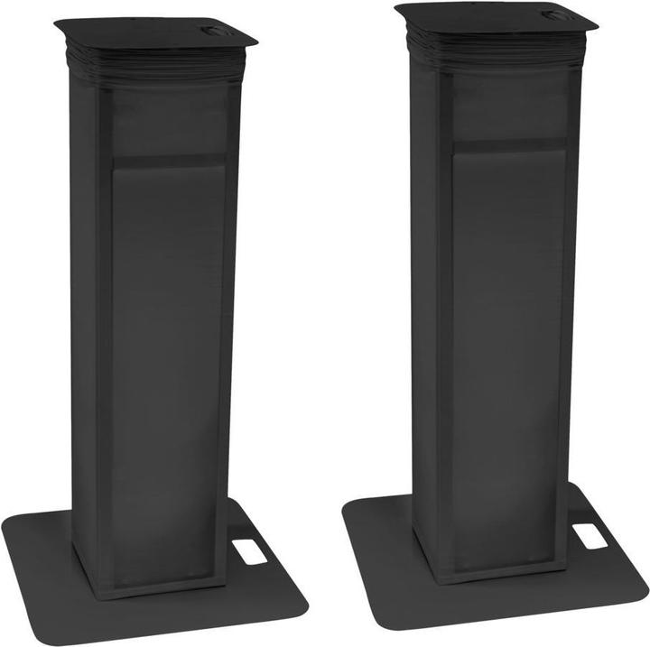Produktbild Eurolite 2x Stage Stand variabel inkl. Cover und Tasche, schwarz