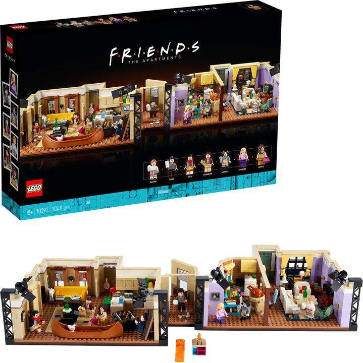 Produktbild LEGO Friends Apartments (10292, LEGO Friends, LEGO Seltene Sets)