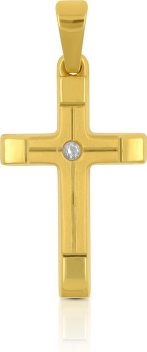 Muau Kreuz (750/18K Gelbgold)