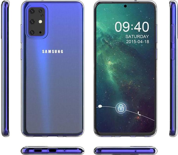 Produktbild König Design Handyhülle für Samsung Galaxy S20 Plus Schutzcase Backcover Bumper Transparent (Samsung Galaxy S20+)