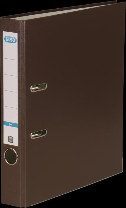 Actual product image Elba Folder smart PP paper, spine width: 50 mm, brown DIN A4, cover outside PP (A4, 50 mm, 1 Piece)