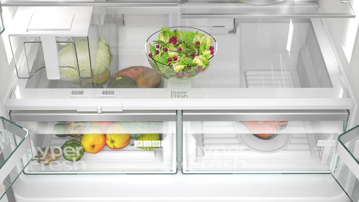 Immagine prodotto Siemens iQ500, frigorifero-congelatore combinato, multi-porta, 183 x 90,5 cm, acciaio inox anti-impronta (574 l)