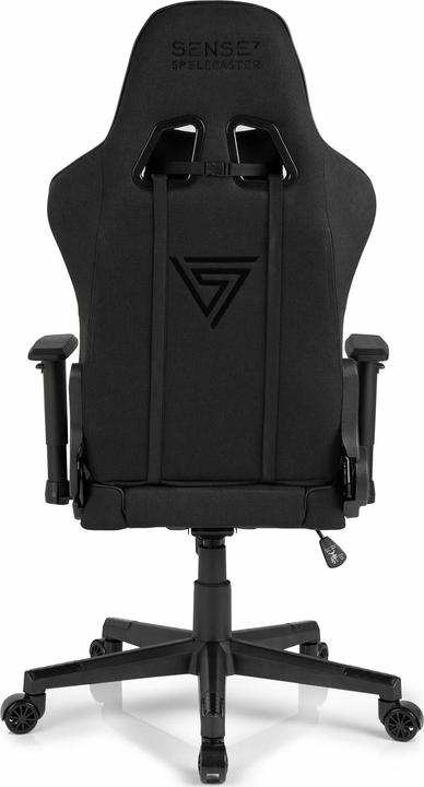 Productafbeelding Sense Gaming Stoel Sense7 Spellcaster stof Gaming Stoel, Zwart