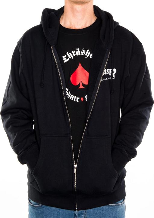 Immagine prodotto Thrasher Cappuccio con zip con logo Thrasher (S, M, L, XL)