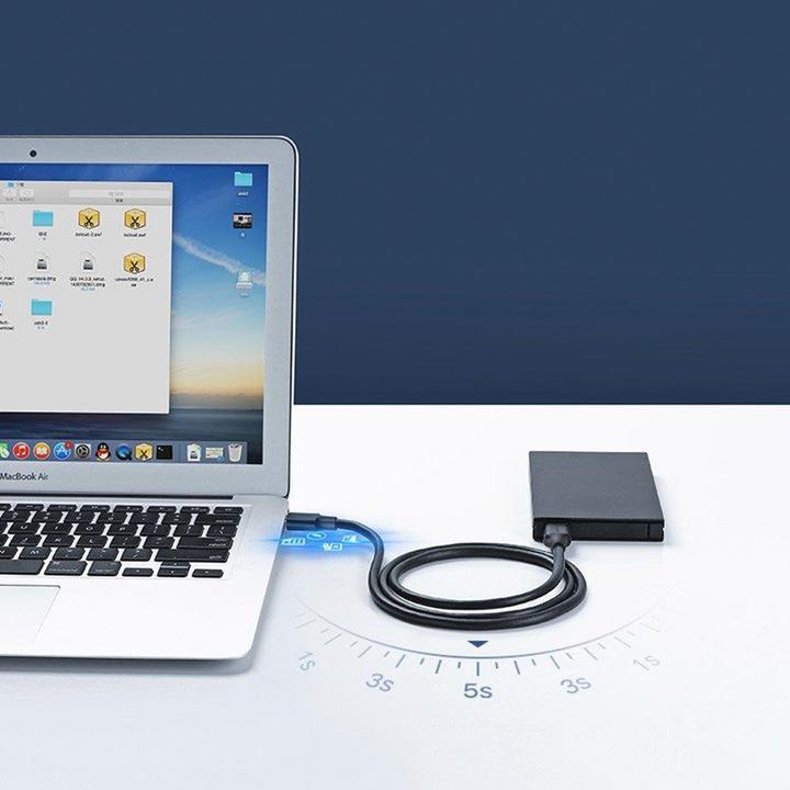 Produktbild Ugreen USB-A 3.0 zu USB-A 3.0 Kabel (1 m, USB 3.0, 5 W)