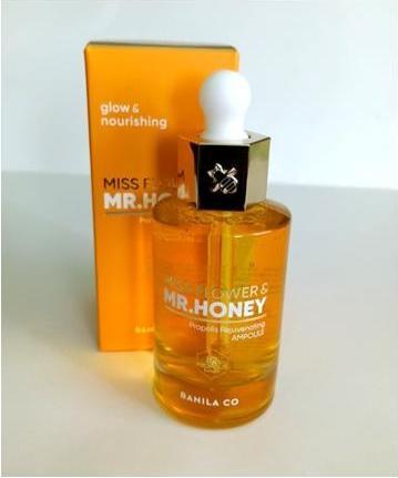 Actual product image Banila Co . Miss Flower & Mr. Honey Propolis Rejuvenating Ampoule 50ml 1.7oz (50 ml)