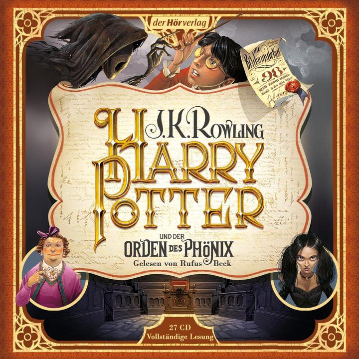 Image du produit Harry Potter et l'Ordre du Phénix (Rufus Beck, J.K. Rowling, Klaus Fritz, Allemand)