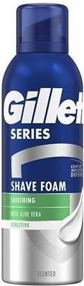 Actual product image Gillette Revita l Shave Foam Series Sensitiv e Green Tea ( Revita l izing Shave Foam) 200 ml (200 ml, Shaving soap)