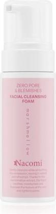 Actual product image Nacomi Zero Pore & Blemishes Cleansing Foaming Face Wash Marshmallow 150Ml (Foam, 150 ml)