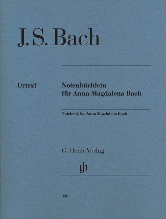 Actual product image Notenbüchlein für Anna Magdalena Bach 1725 (German, Johann Sebastian Bach, Ernst-Günter Heinemann, 1983)