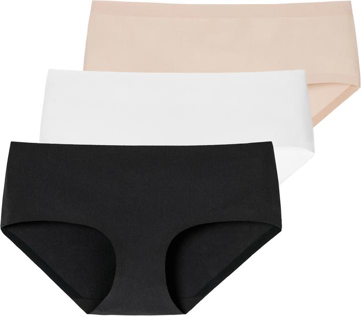 Immagine prodotto Schiesser 3 confezioni di mutandine invisibili in cotone senza cuciture (42, XL, confezione da 3)