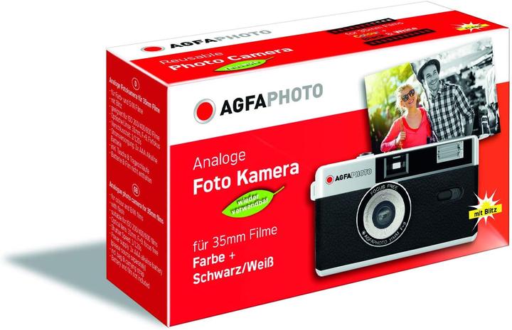 Actual product image AGFAPHOTO Analoge Kleinbildkamera-Set mit SW-Film