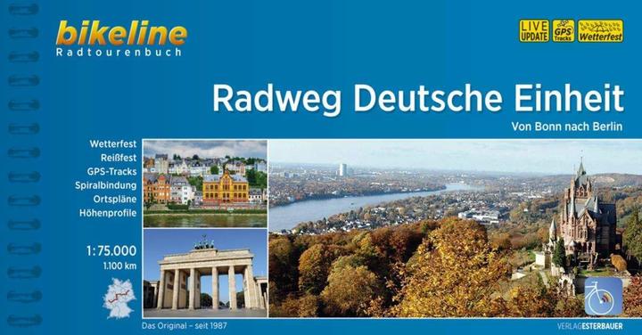 Produktbild Bikeline Radtourenbuch Radweg Deutsche Einheit 75000 (Deutsch, Esterbauer Verlag, 2018)