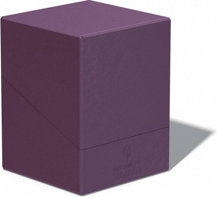 Actual product image Ultimate Guard Card Box Boulder Deck Case Standard Size 100+ Purple