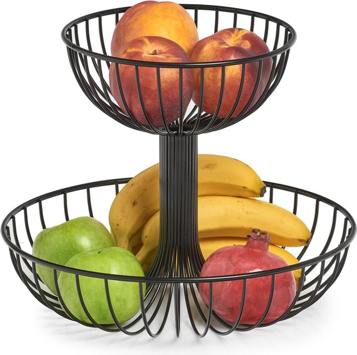 Immagine prodotto Zeller Present Frutta Etagere (26 x 32,5 x 32,5 cm)