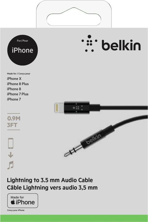 Image du produit Belkin Mixit Charge/Sync 0.9m (0.90 m, Lightning)