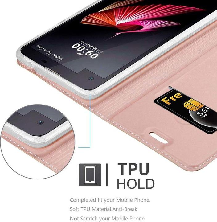Image du produit Cadorabo Book Classy Style Cover (LG X Screen)