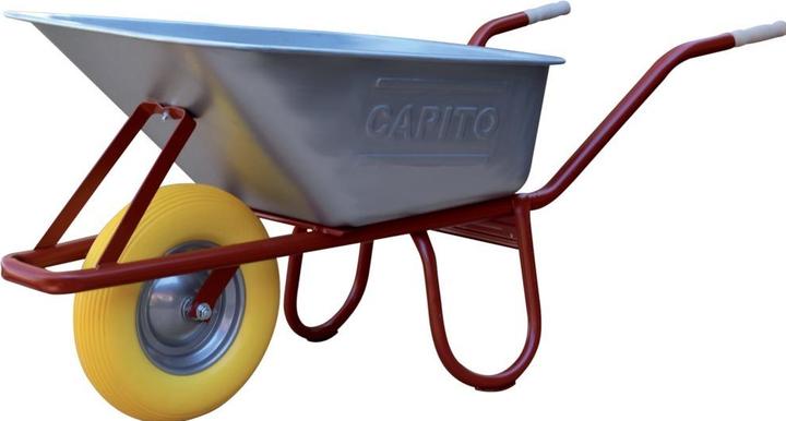 Produktbild Capito Schubkarre Eurocar 100 vollgesch. Rad 400/100mm