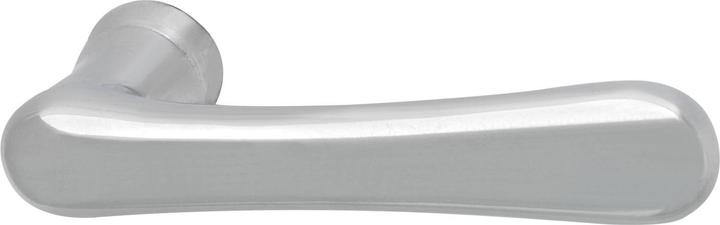 Grundmann Drückerlochteil Türdrücker Elegant - WG 500, Alu poliert, rechts, 1 Stück (Türgarnitur)