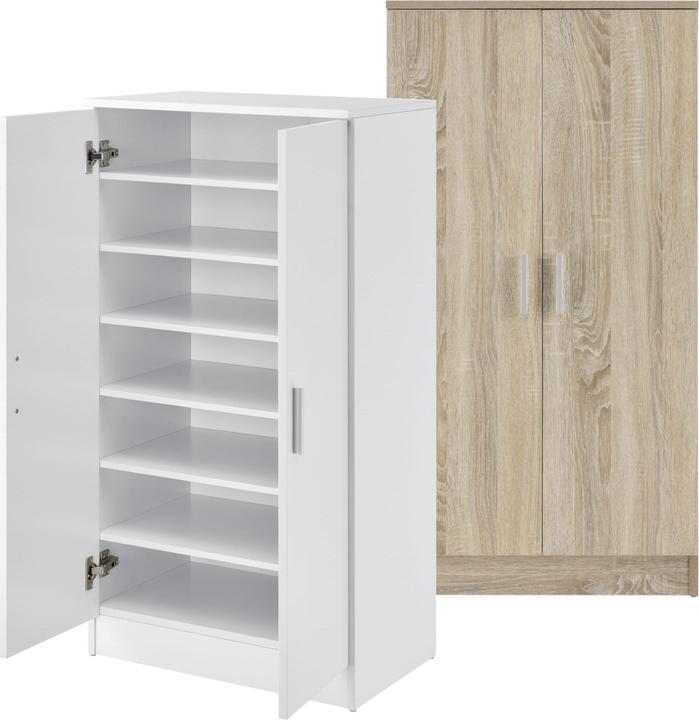 Image du produit En.Casa Meuble à chaussures (108 x 55 x 35 cm)