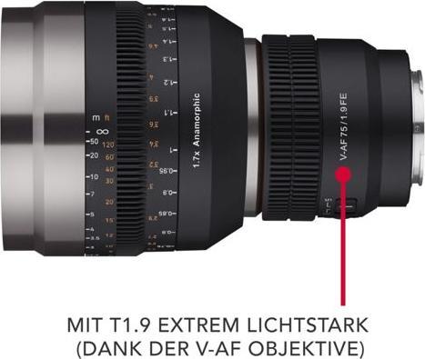 Image du produit Samyang Adaptateur anamorphique V-AF