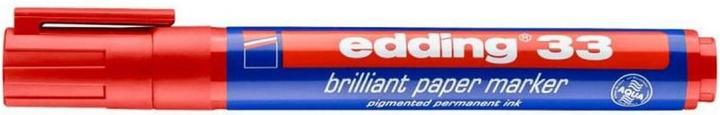 Immagine prodotto Edding Marcatore permanente 33 (Rosso, 1 mm, 1 x)
